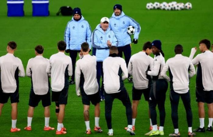 موعد
      مباراة
      ريال
      مدريد
      وخيتافي
      في
      الدوري
      الإسباني
      والقنوات
      الناقلة
      والتشكيل - بوابة المساء الاخباري