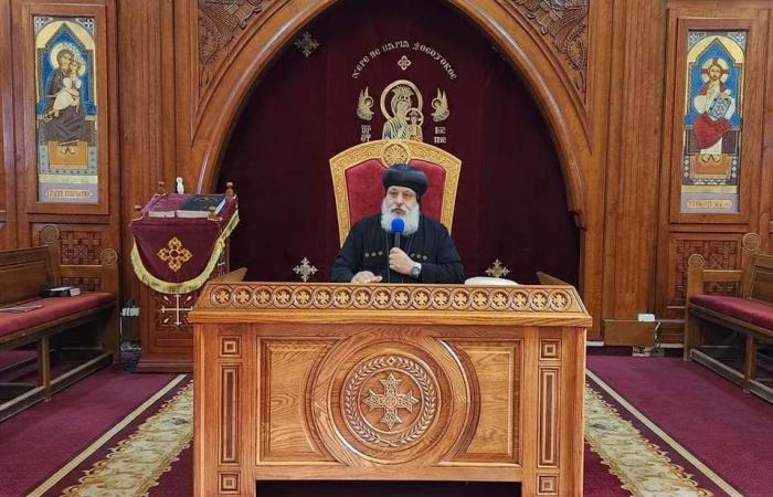 وَيَكُونُ لِبَنِيهِ مَلْجَأٌ.. اجتماع مجمع كهنة حلوان بحضور الأنبا ميخائيل| صور .. بوابة المساء الاخباري